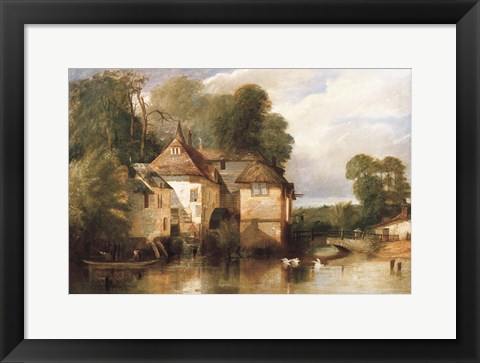 Framed Arundel Mill Print
