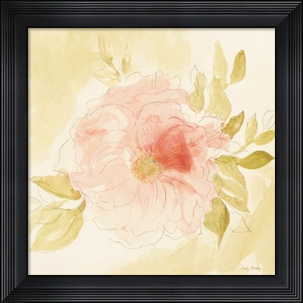 Framed Stardust Peony Print