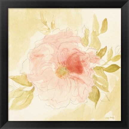 Framed Stardust Peony Print