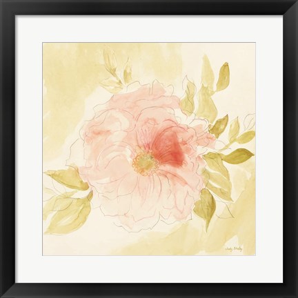 Framed Stardust Peony Print