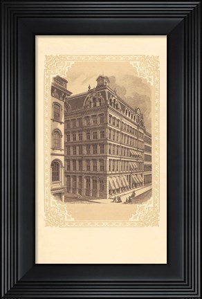 Framed Bdwy Cedar Print