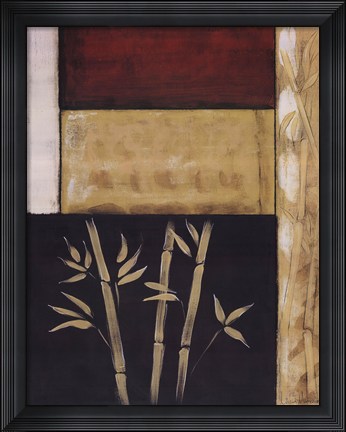 Framed Bamboo I Print