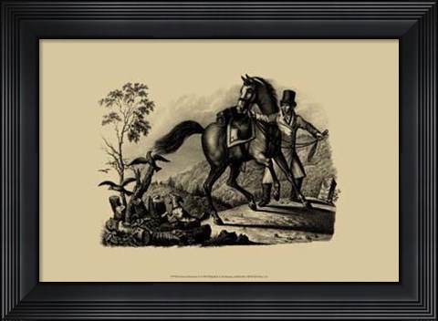 Framed Horse Horsemen II Print