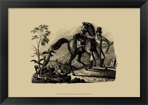 Framed Horse Horsemen II Print