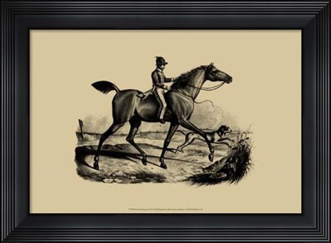 Framed Horse Horsemen III Print