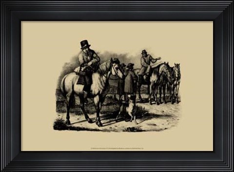 Framed Horse Horsemen IV Print
