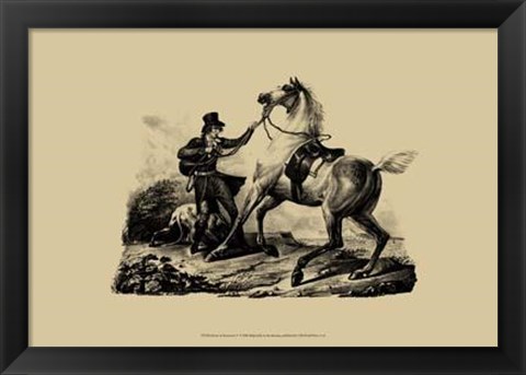 Framed Horse Horsemen V Print