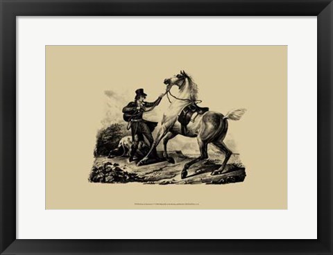 Framed Horse Horsemen V Print