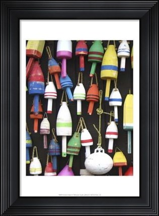 Framed Northeast Harbor I Print