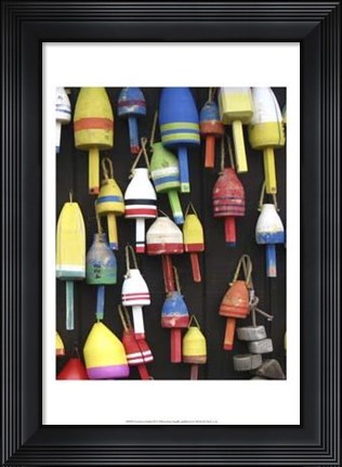 Framed Northeast Harbor II Print