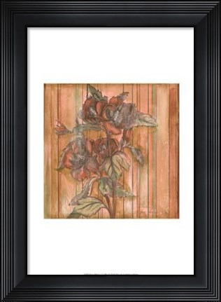 Framed Woven Whimsey II Print