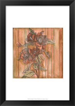 Framed Woven Whimsey II Print