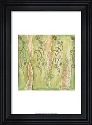 Framed Floral Whimsey I Print