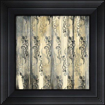 Framed Aged Elegance I Print