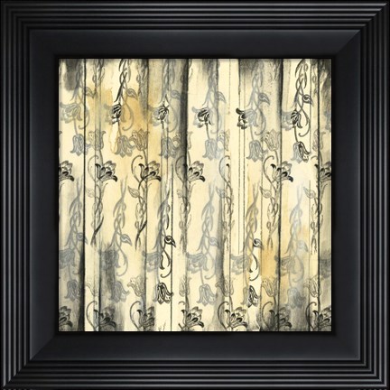 Framed Aged Elegance III Print