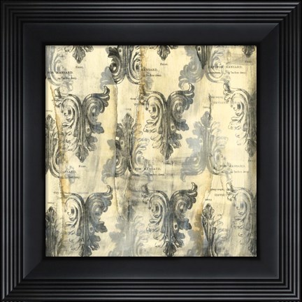 Framed Aged Elegance IV Print
