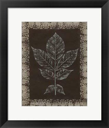 Framed Forest Finery I Print