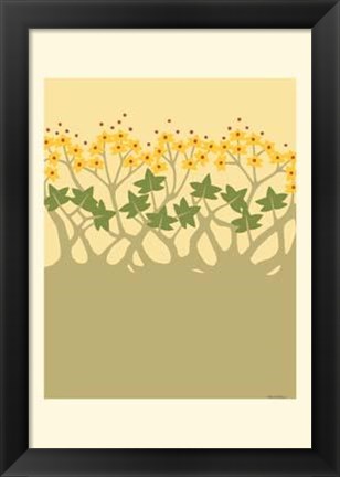 Framed Organic Grove II Print