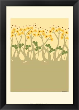 Framed Organic Grove III Print
