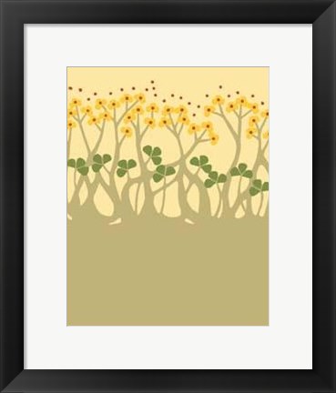 Framed Organic Grove III Print