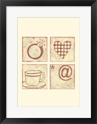 Framed Love Connection Print