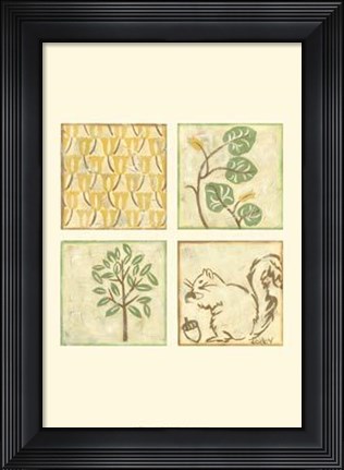 Framed Nature Study Print