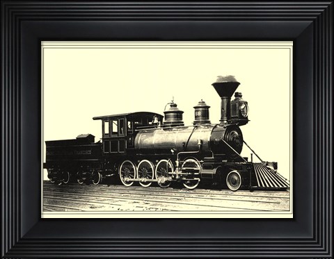 Framed Locomotive IV Print