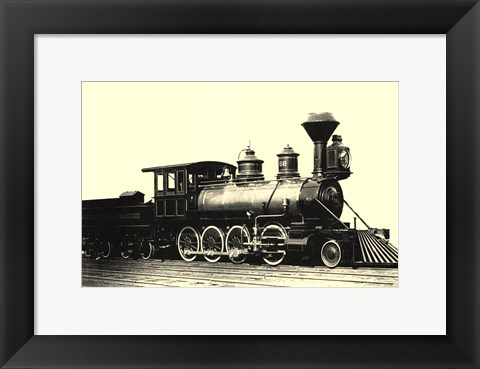 Framed Locomotive IV Print