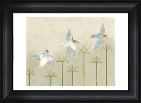 Framed Harmony Flight I Print