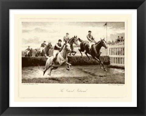 Framed Grand National Print