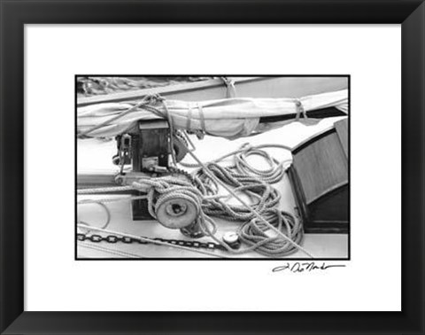 Framed Rigged Ready II Print