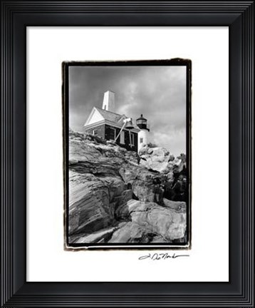 Framed Pemaquid Point Light, Maine II Print