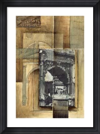 Framed Modern Thought I Print