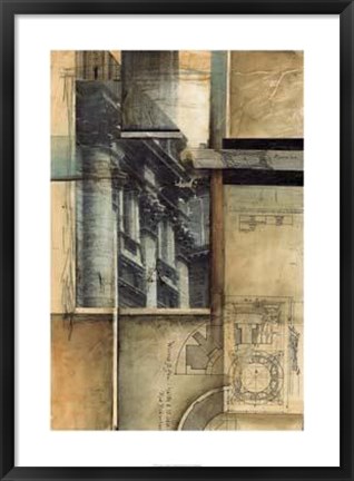 Framed Modern Thought II Print