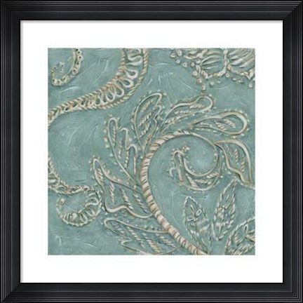 Framed Tiffany Lace III Print