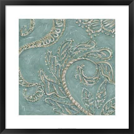 Framed Tiffany Lace III Print