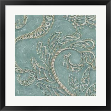 Framed Tiffany Lace III Print