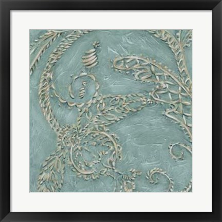 Framed Tiffany Lace IV Print