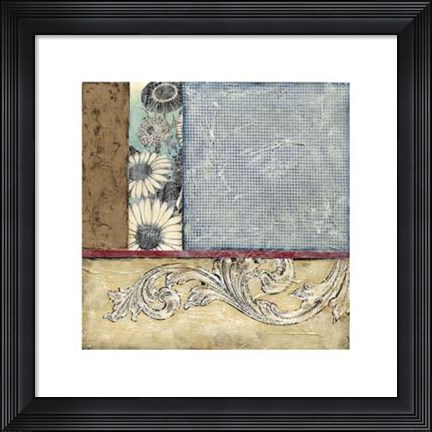 Framed Vintage Collage II Print