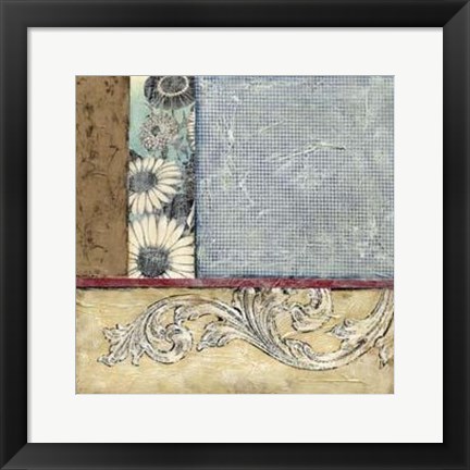 Framed Vintage Collage II Print