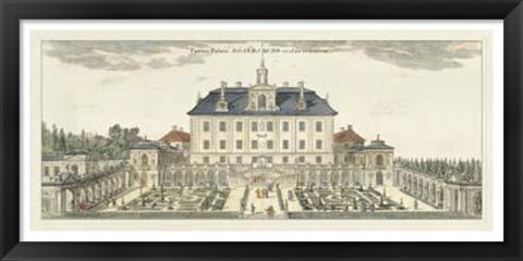 Framed Palace Garden Print