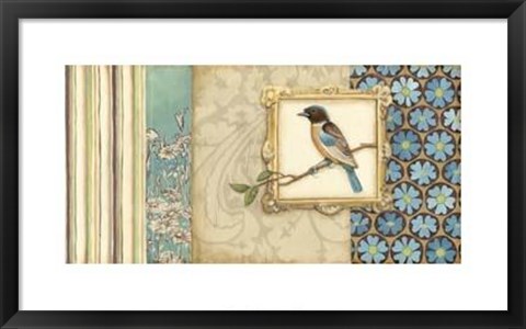 Framed Parlor Songbird I Print