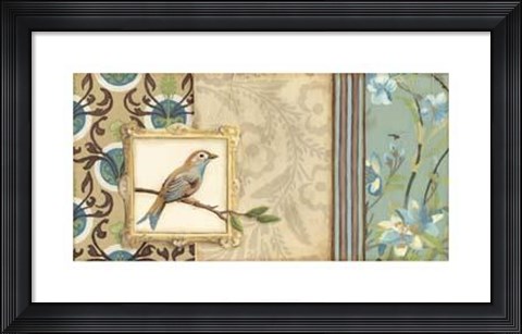 Framed Parlor Songbird II Print