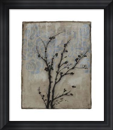 Framed Branch In Silhouette V Print