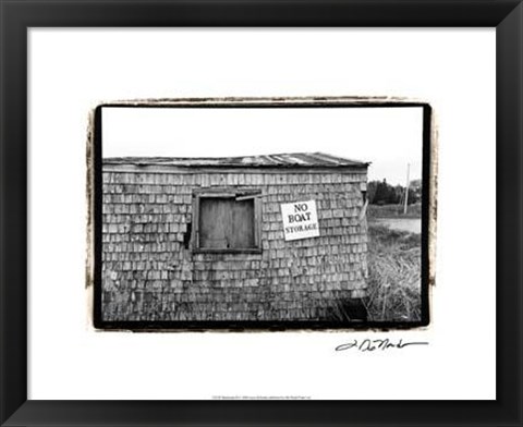 Framed Backroads III Print