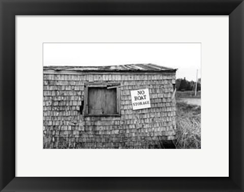 Framed Backroads III Print