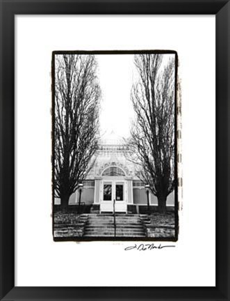 Framed Conservatory I Print