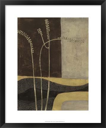 Framed Riverbank I Print