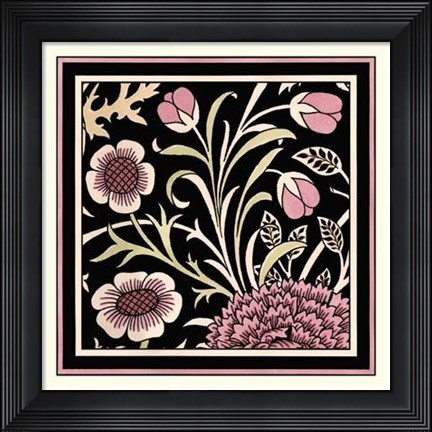 Framed Baroque Beauty II Print