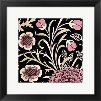 Framed Baroque Beauty II Print